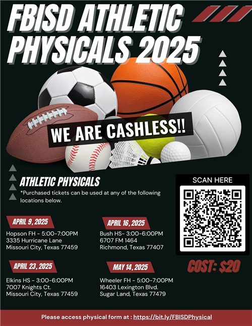  FBISD Athletic Physicals 